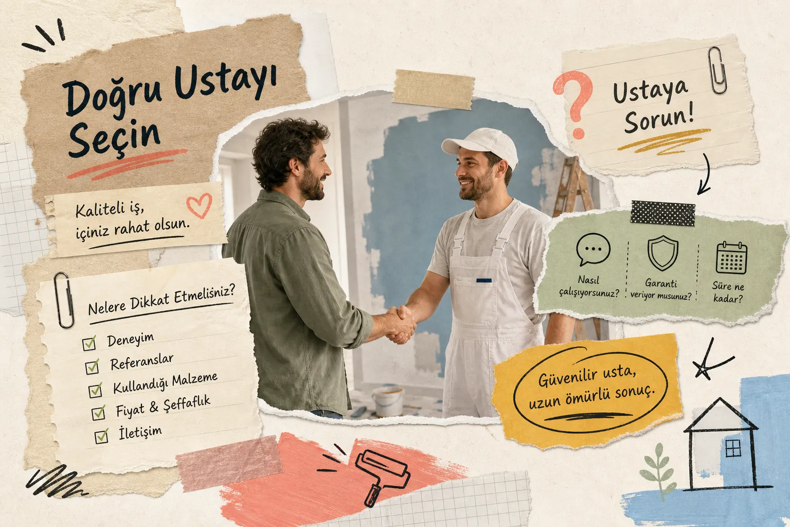 Boya badana ustası nasıl seçilir: adım adım rehber ve ustaya sorulması gereken sorular — kapak görseli