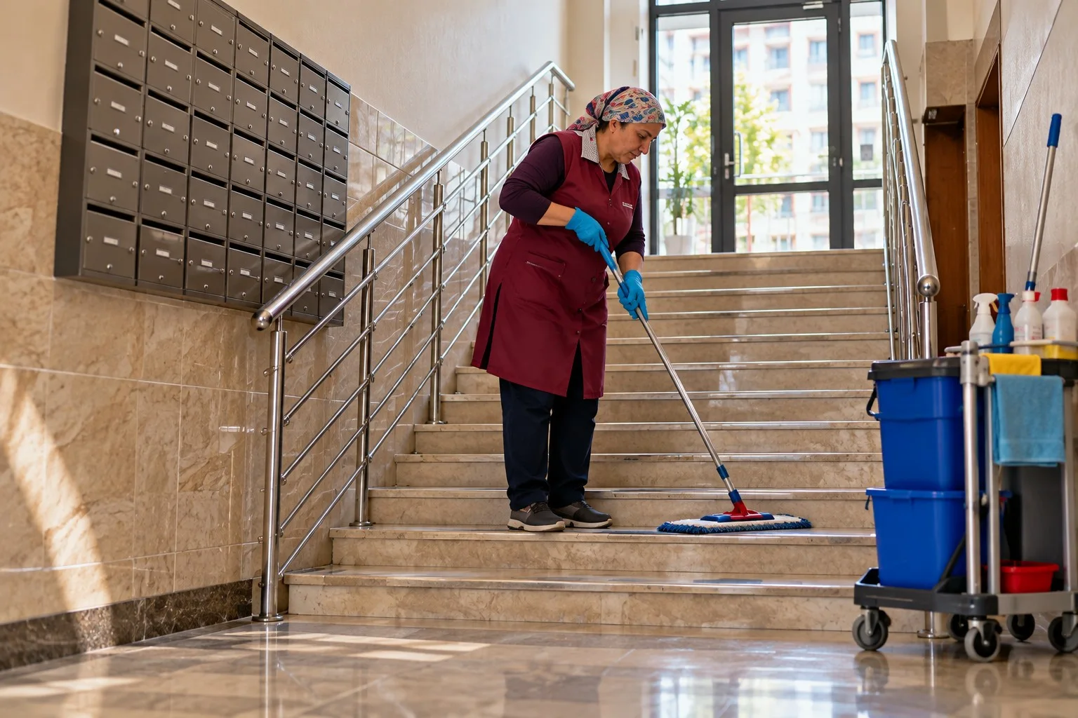 Apartman Bina Temizliği hizmeti
