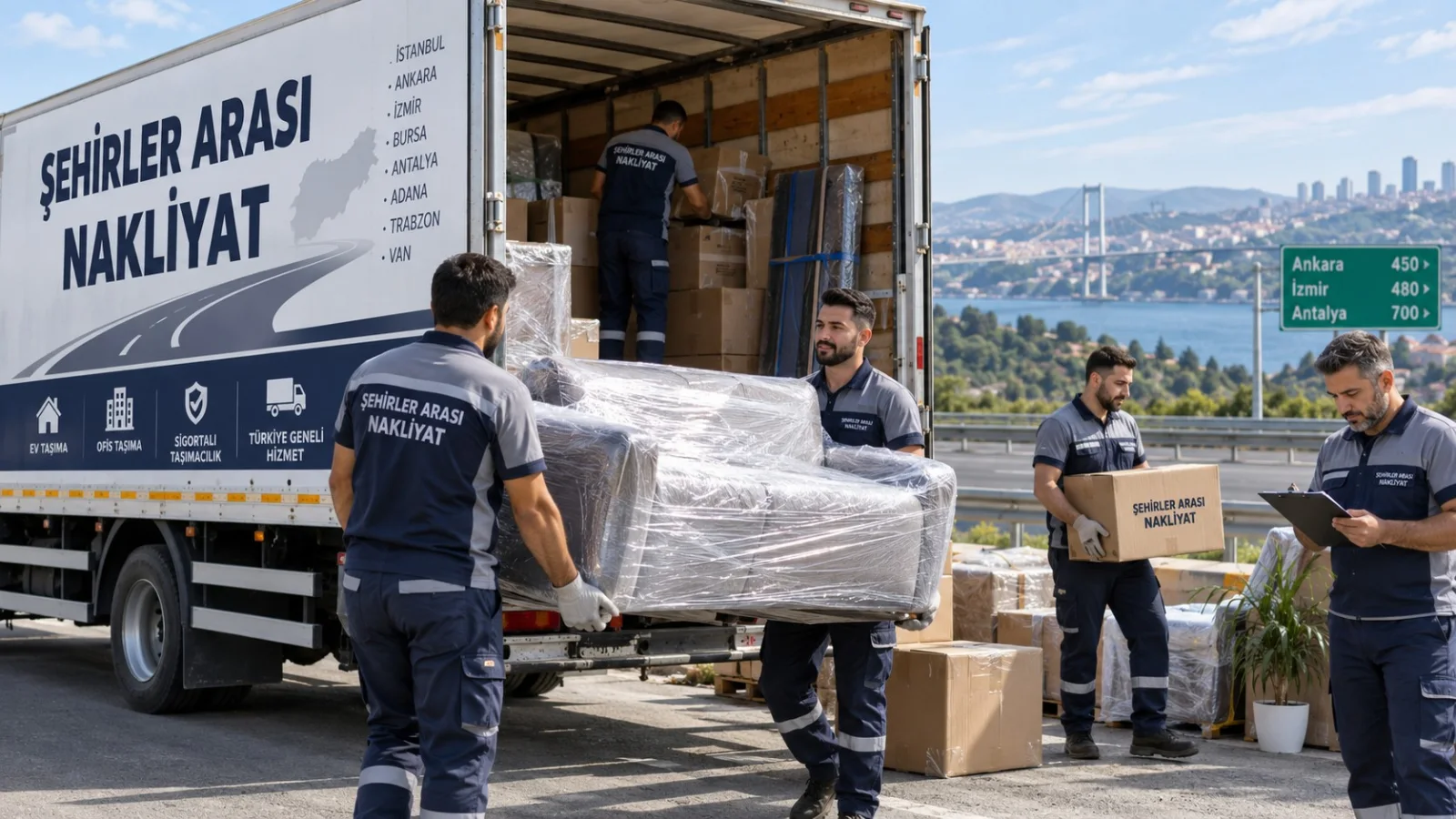 Şehirler Arası Nakliyat hizmeti