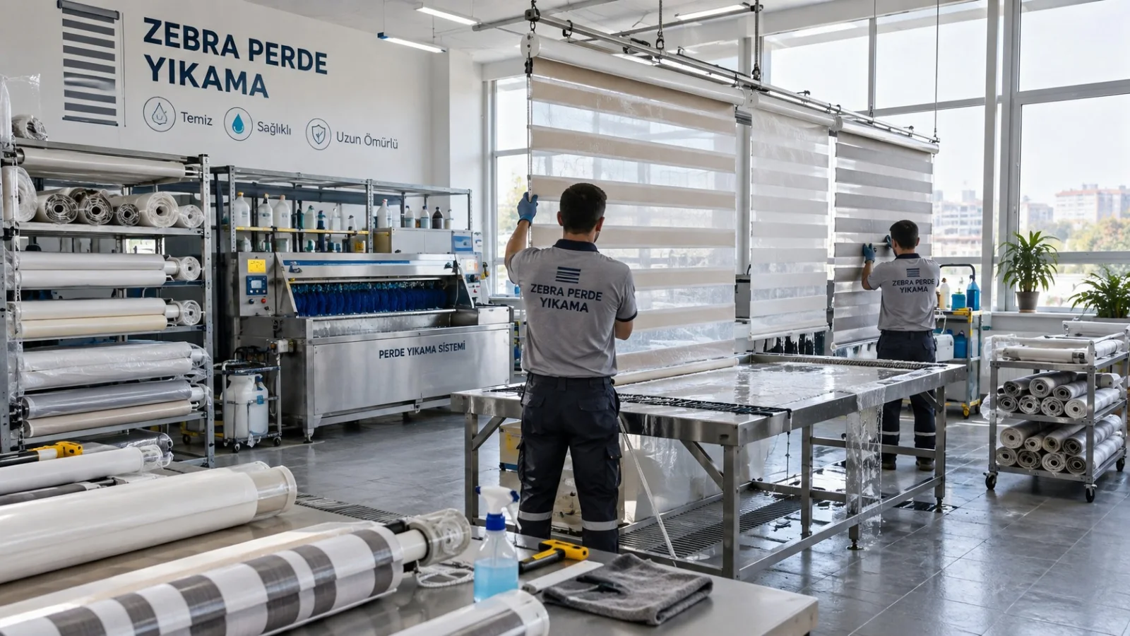 Zebra Perde Yıkama hizmeti